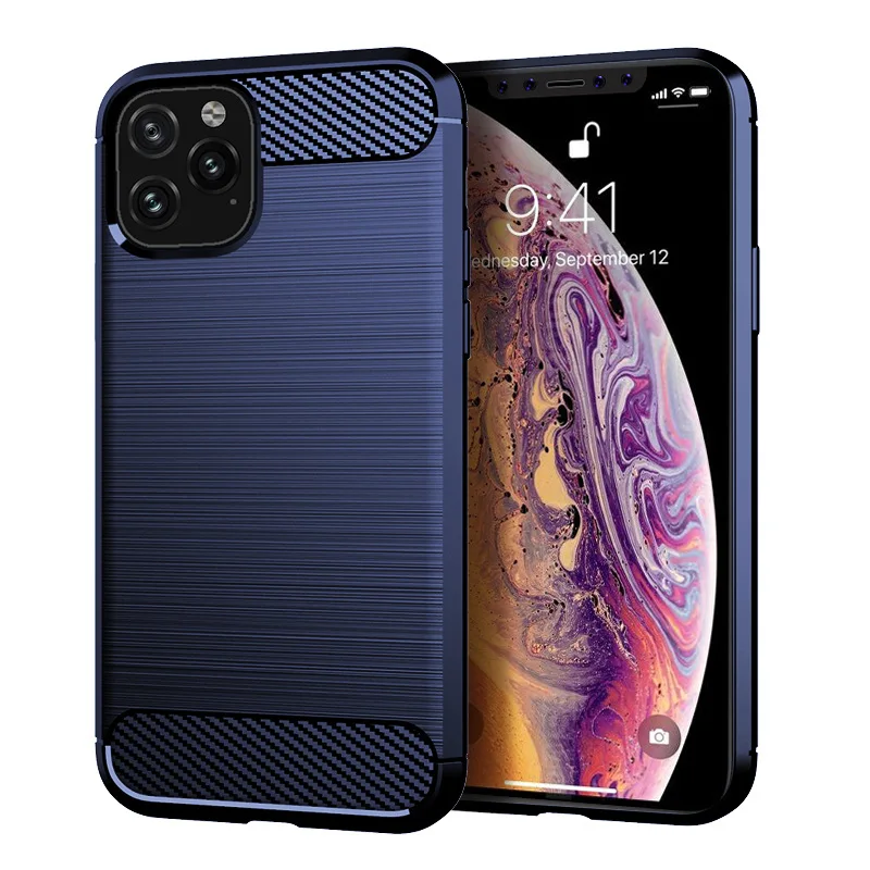 Для iPhone 11 Max карбоновое волокно Coque Cover 6,5 чехол для iPhone 11 XI Max 6,5 дюймов задняя крышка для телефона