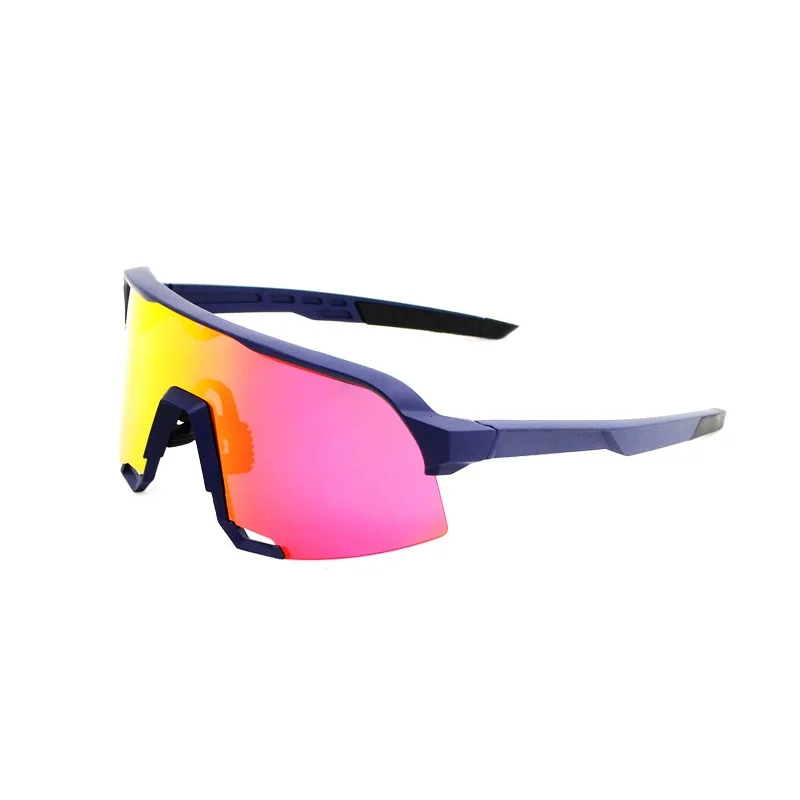 Not Polarized 1 3 объектива Открытый Велоспорт очки для верховой езды Mtb Горный Дорожный велосипед очки Для мужчин Для женщин, для спорта, для катания на велосипеде, очки для женщин - Цвет: Not Polarized 1