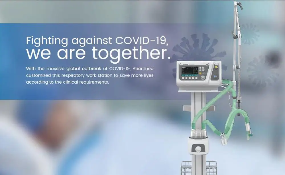 

Breathing Machine 510S Respiratory Work Station Ventilator