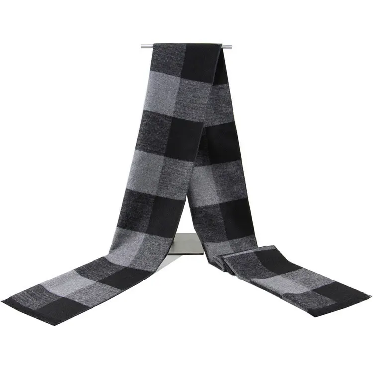 Дизайн, повседневные теплые шарфы, мужской кашемировый шарф, роскошный высококачественный теплый шейный платок, зимние шарфы для мужчин, хлопковые шарфы для мужчин