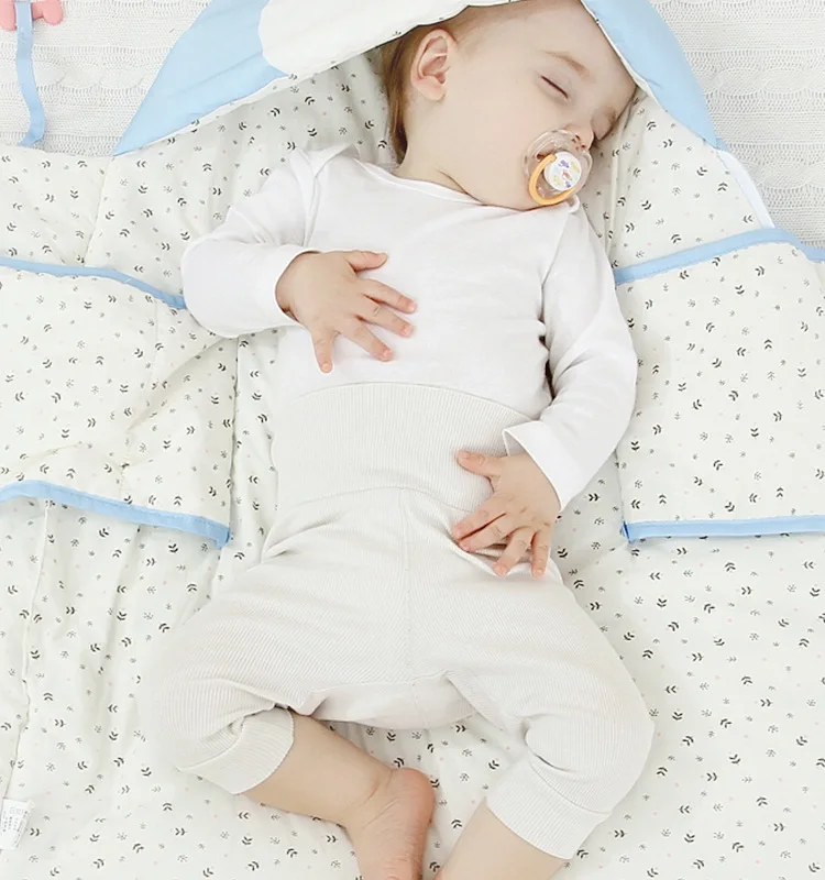 Спальный мешок для новорожденных; сезон весна-осень-зима; теплый хлопковый спальный мешок для малышей; спальный мешок для детей