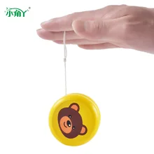 Детские Мультяшные деревянные развивающие йо-йо Молодежные воспоминания деревянный цвет йо-йо YO-YO ностальгические детские игрушки