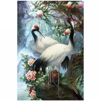 

Diamond Painting Cross Stitch Animal 5D Diamond Embroidery Sale Flower And Tree Diy Full Round Diamond Needlework