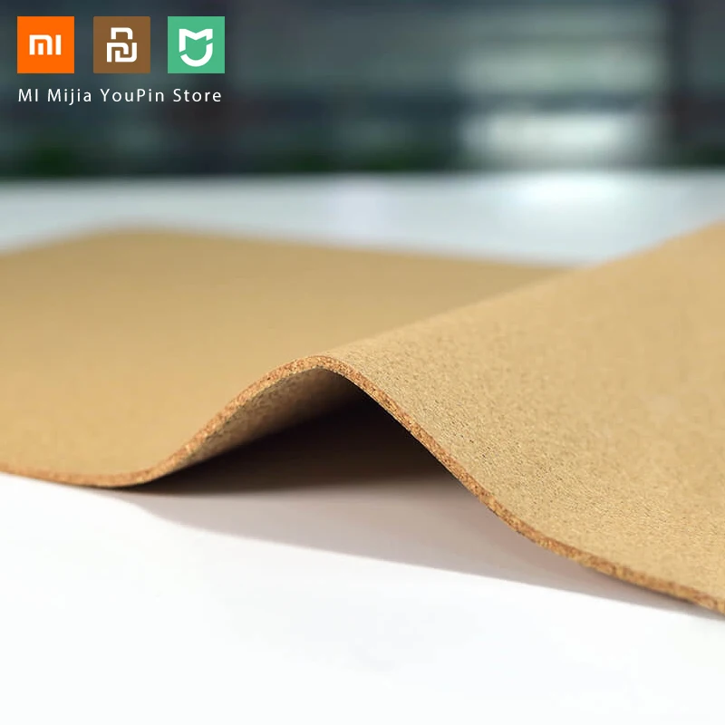 xiaomi mijia дуб натуральный хвойный коврик для мыши противообрастающий водонепроницаемый Сенсорный натуральный коврик для мыши