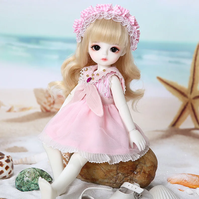 Xiaomi Youpin Bjd кукла Cotton candy 6-точечный шарнир куклы высокого класса подарки для девочек Изысканная Подарочная коробка подходит для более 14 лет