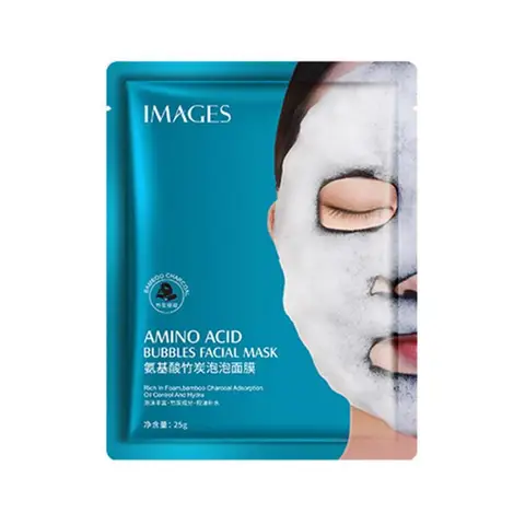 Amino Acid Bubble Mask Deep Pore Clean Face Nutrition Repair Moisturizing Anti Acne Whitening Skin Care Treatment MaskTSLM1