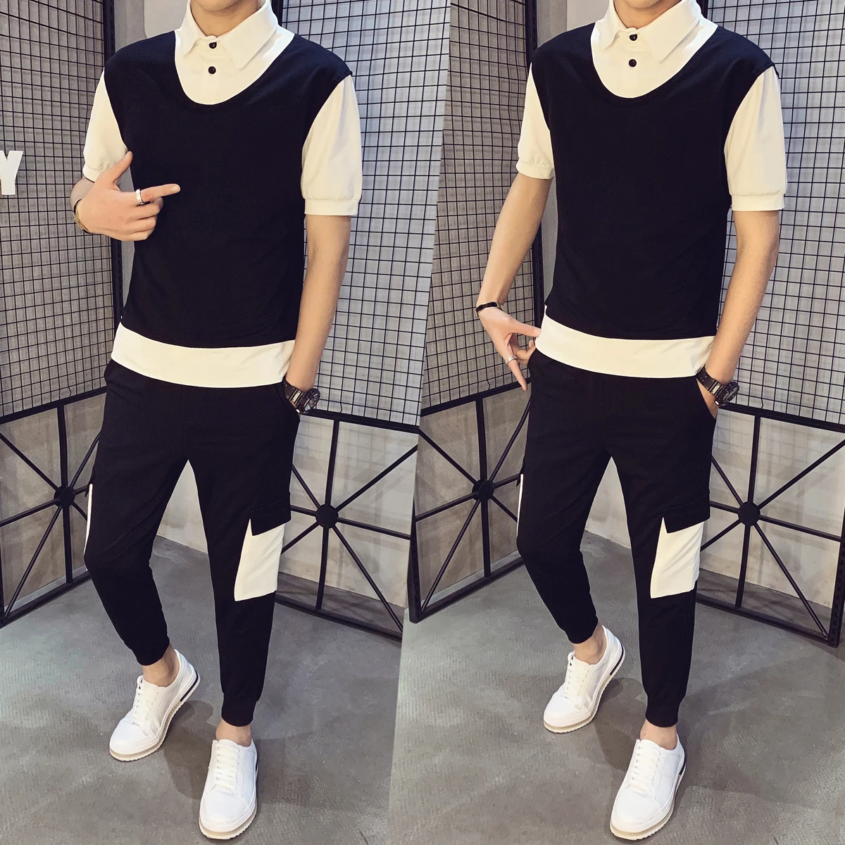 sweat slim suit