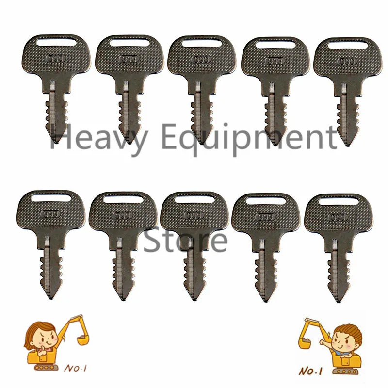 

Ключ зажигания 393 18510-63720 18510-63620 для трактора Kubota серии M, 10 шт.
