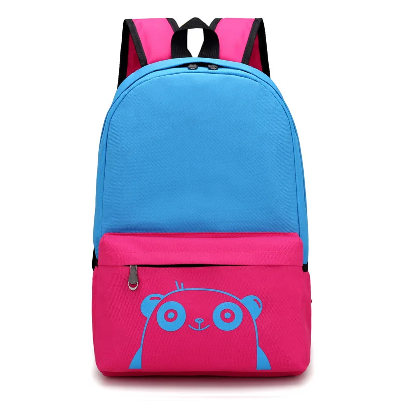 

New Style CHILDREN'S School Bags Fashion Contrast Color Schoolbag for Elementary School Students Korean-style Burden Relieving S