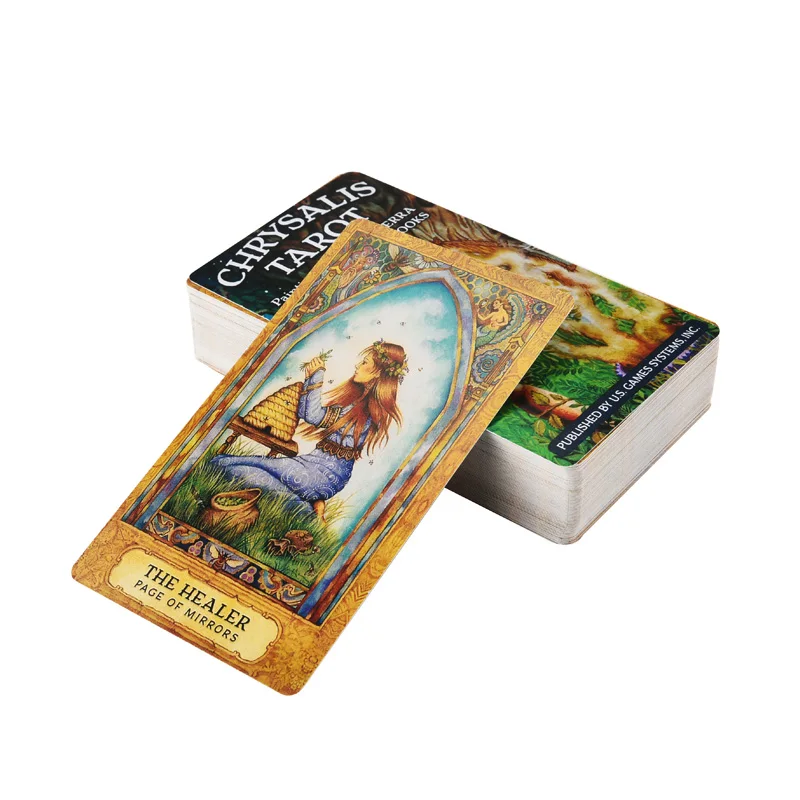 Chrysalis Tarot Cards Game English Tarot Deck Table Card Board Games Party Game Playing Tarot Cards Entertainment Family Games Chrysalis Tarot Cards Game English Tarot Deck Table Card Board Games Party Game Playing Tarot Cards Entertainment Family Games