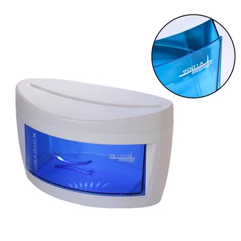

UV Disinfection Cabinet-European Blue Mask Sterilization Box Nail Tool 10w Single Layer For Phone Jewelry Mobile Necklace Use