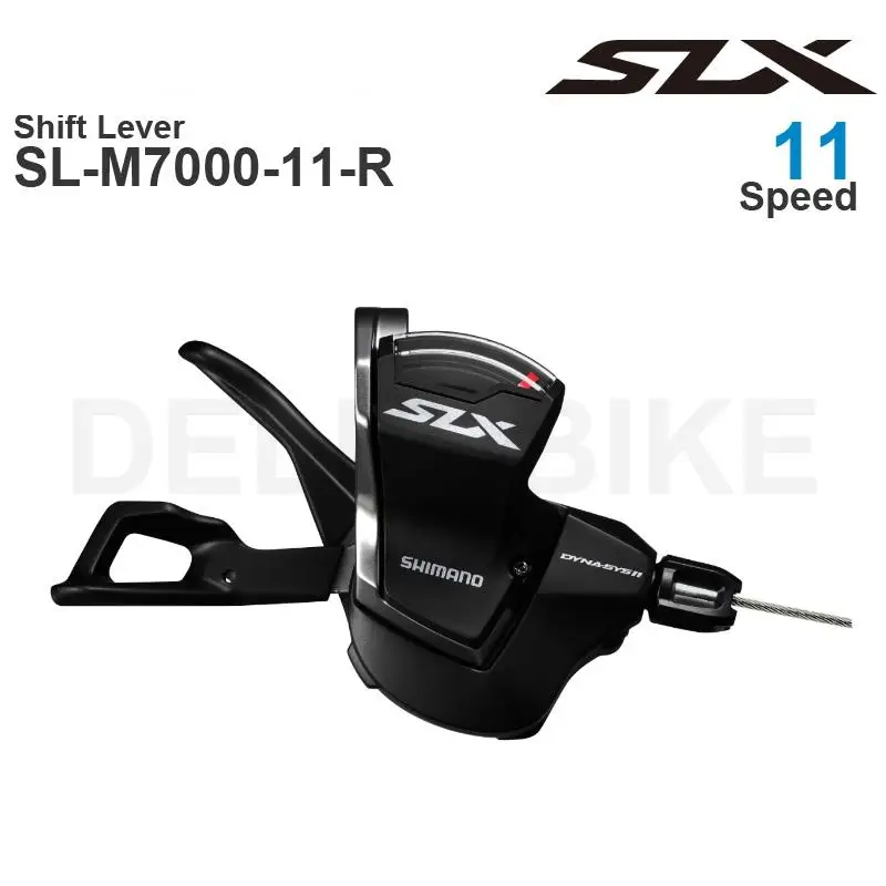 SHIMANO SLX M7000 11v Shifter SL-M7000-L SL-M7000-11-R Right Shift Lever - Clamp Band - 11-speed Original parts