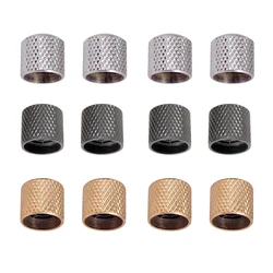 Pack of 4 PCS Iron Electric Guitars Volume Tone Knobs Buttons for Electric Guitar/Bass Parts