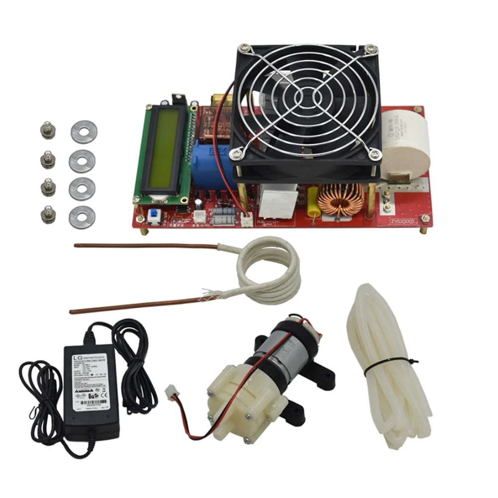 

ZVS 2000W Driver Temperature Protection Generator With Coil Durable Melt Metals Induction Heater Module Tool Board High Voltage