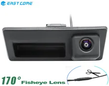 1080P HD Car Rear View Camera Trunk handle Reverse Camera For Audi A4 S4 A6 Volkswagen Golf 5 6 Passat B6 B7 sharan polo EOS