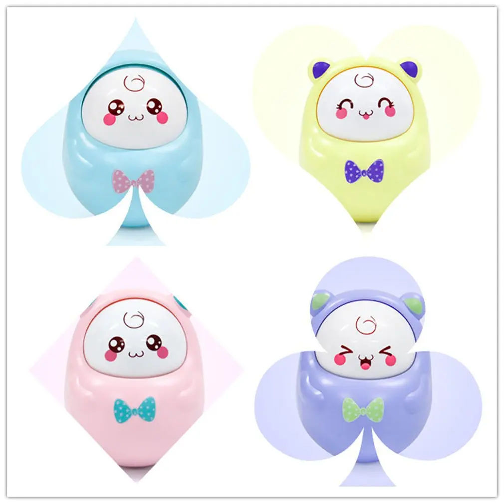 Early Childhood Education Tumbler Doll Roly-Poly Kids Toys, Tumbler Toys, Cute Rattles Toys For Kids