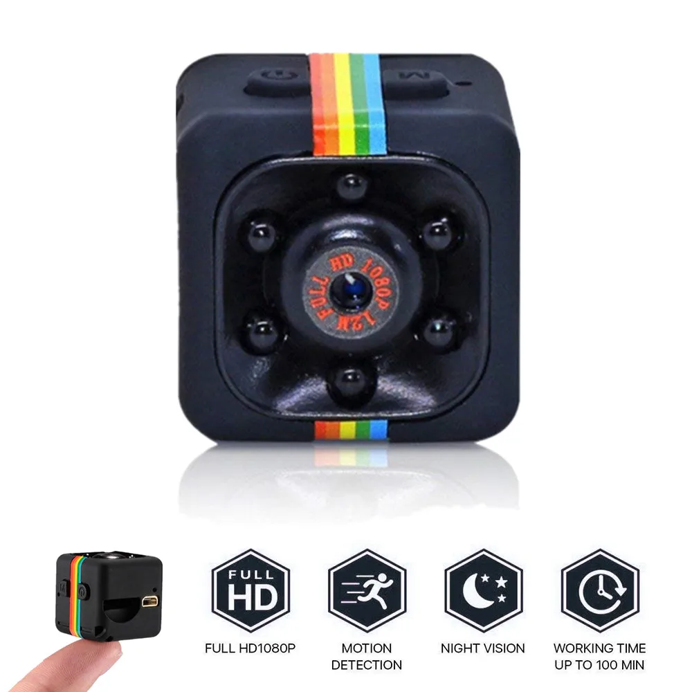 

1080P SQ11 mini Camera HD small cam Sensor Night Vision Camcorder Micro video Camera DVR DV Motion Recorder Camcorder SQ 11