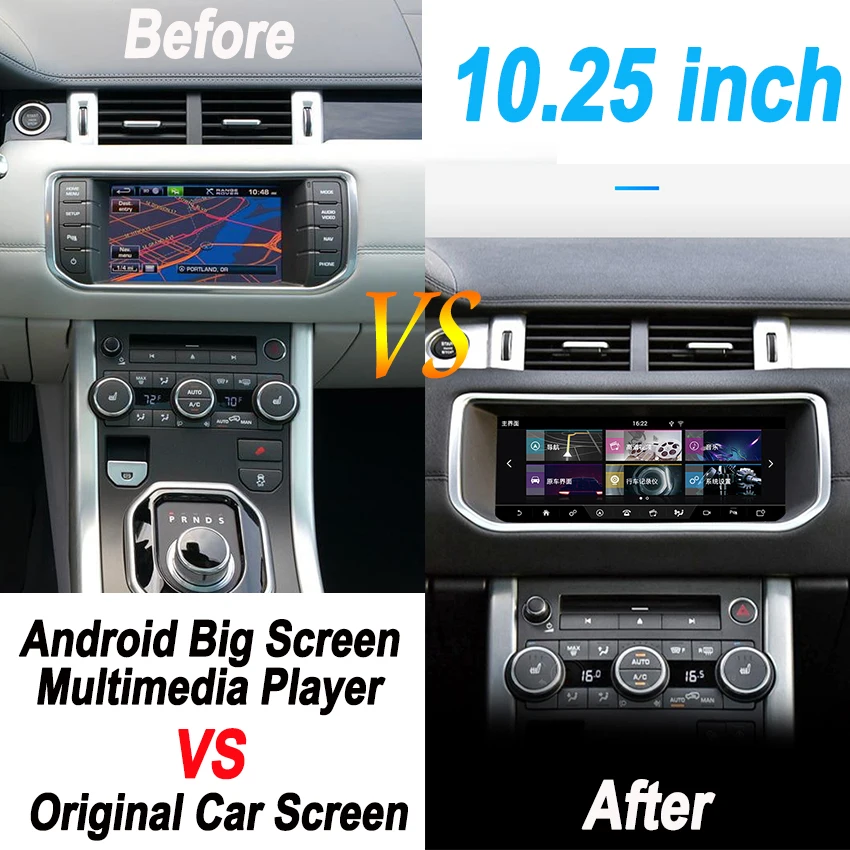 Liislee 2 din Android 10 25 ''для RANGE ROVER EVOQUE приборной панели мультимедиа Navi GPS Bluetooth стерео