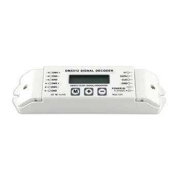 

DMX to ws2811 SPI decoder, WS2812B UCS1903 rgb dmx led decoder