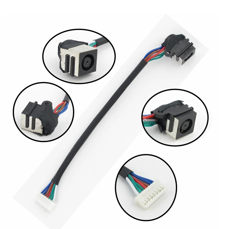 

DC POWER JACK CABLE for Dell Inspiron 17R N7110 DD0R03PB001 0H3T2 (7 Cable)