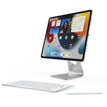 Support magnétique de bureau pour tablette iPad Pro 11 12.9 pouces, support en Aluminium rotatif à 360 degrés