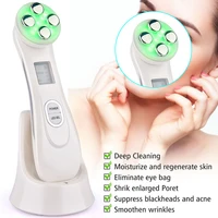 5 in 1 LED Face Massage Skin Tightening Mesotherapy Facial LED Photon Skin Rejuvenation Anti Aging RF EMS Beauty Skin Care Tool 2