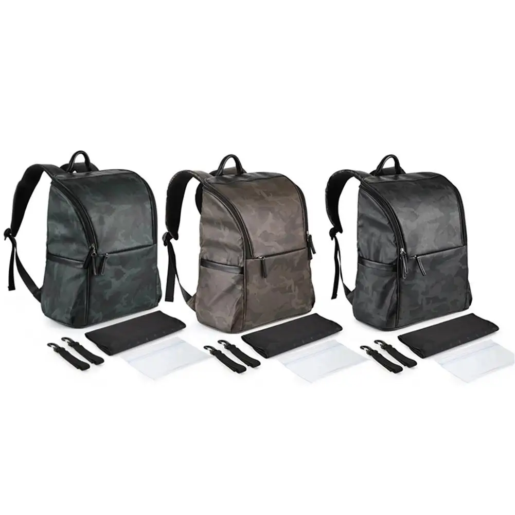 

Yinmei camouflage color multi-functional waterproof mummy bag backpack large capacity multi-functional portable mum babydad bag