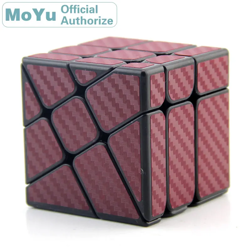 MoYu Magic Cube Windmill Carbon Fibre Sticker Cubo Magico Professional Neo Speed Cube Puzzle Kostka Antistress Toys