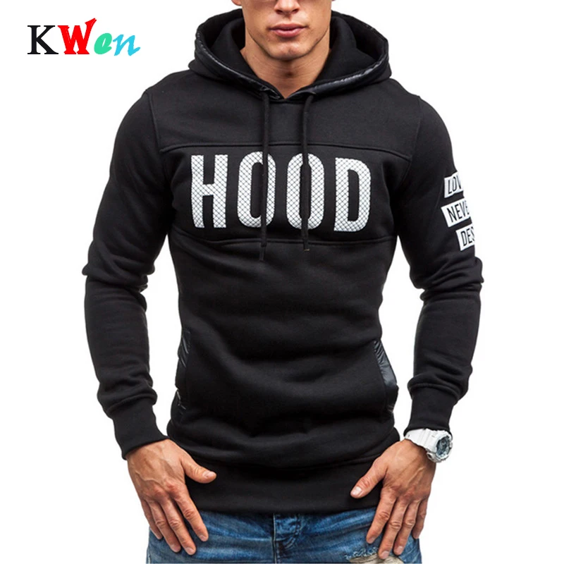 

Hoodies Brand Men Chest Letter Printing Sweatshirt Male Hoody Hip Hop Autumn Winter Hoodie Mens Pullover Cotton XXXL
