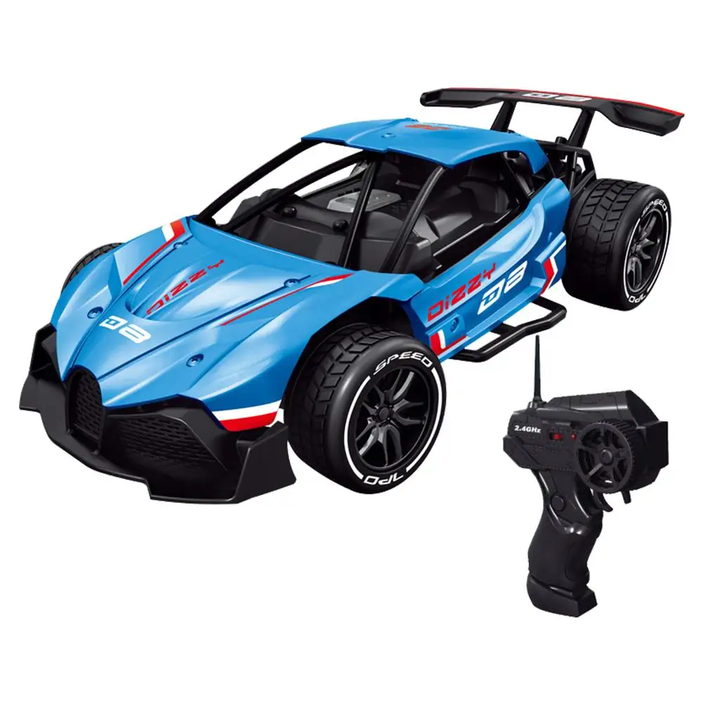 1: 16 автомобиль с дистанционным управлением, высокоскоростной гоночный автомобиль, электронный автомобиль для хобби, 2,4 ГГц, Радиоуправляемый автомобиль, рождественский подарок, детские игрушки для мальчиков - Цвет: Blue