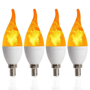 

Flame Bulb LED Lamps Candelabra Light Bulbs Chandelier Bulbs For Festival/Hotel/Halloween Decoration PRO