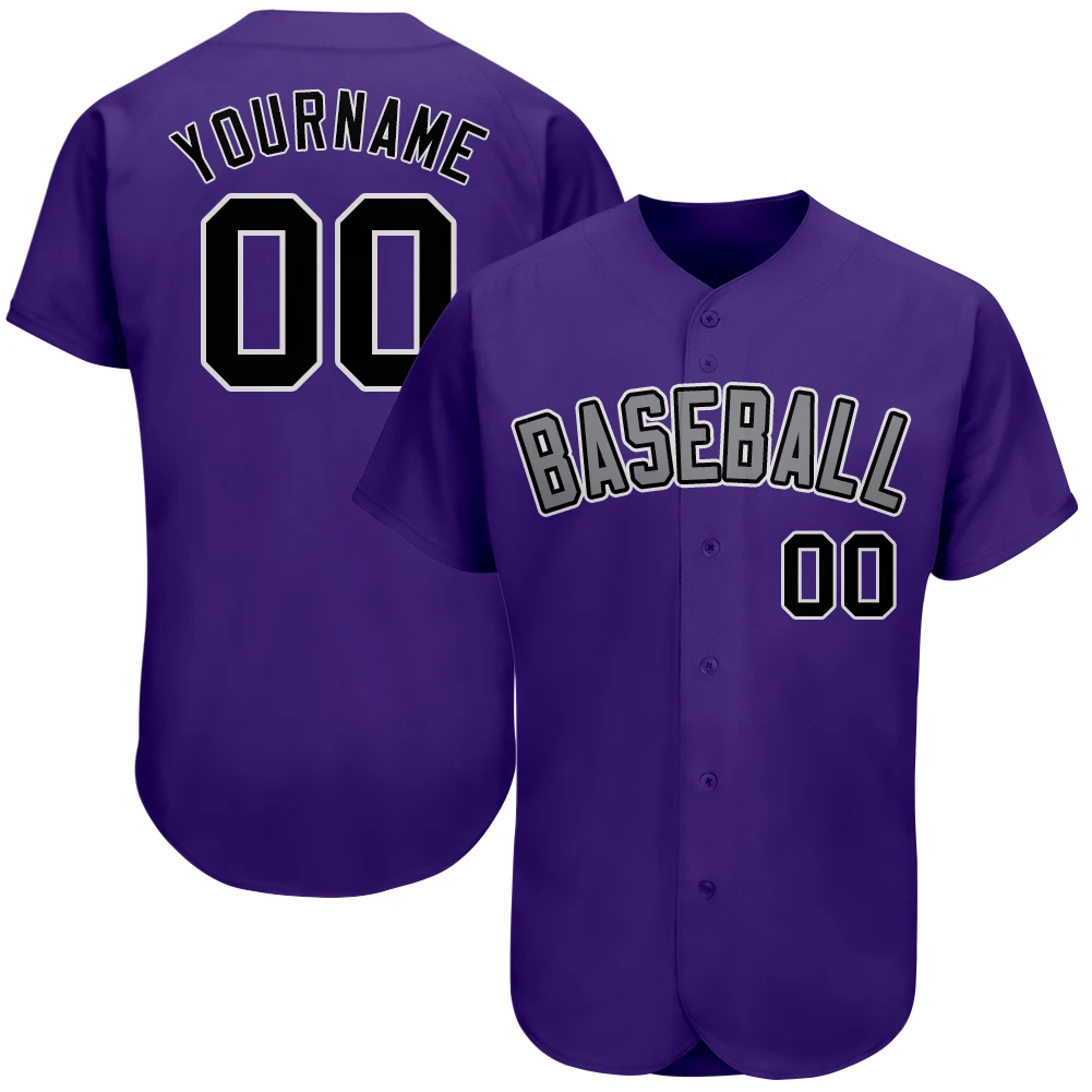 Baseball Jersey Personalized Printed Team Name/Numbers Make Your Own V-neck Sweat-absorbing Softball Sportswear for Men