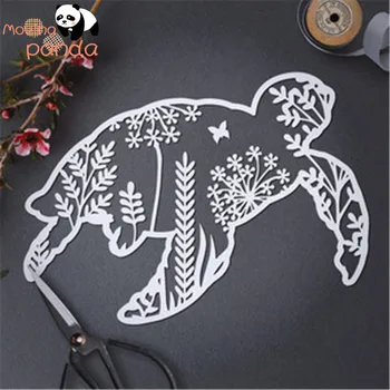 

Hollow tortoise Metal Cutting Dies Stencils For DIY Scrapbooking Decorative Embossing Handcraft Die Cutting Template