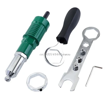 

Electric Rivet Nut Gun Cordless Riveting Drill Adaptor Insert Nut Tool Power Tool Accessories