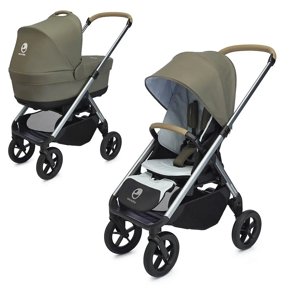 Kinderwagen 2 In Easywalker Mosey + Moss Groen + Cradle|Lichtgewicht Wandelwagen| - AliExpress