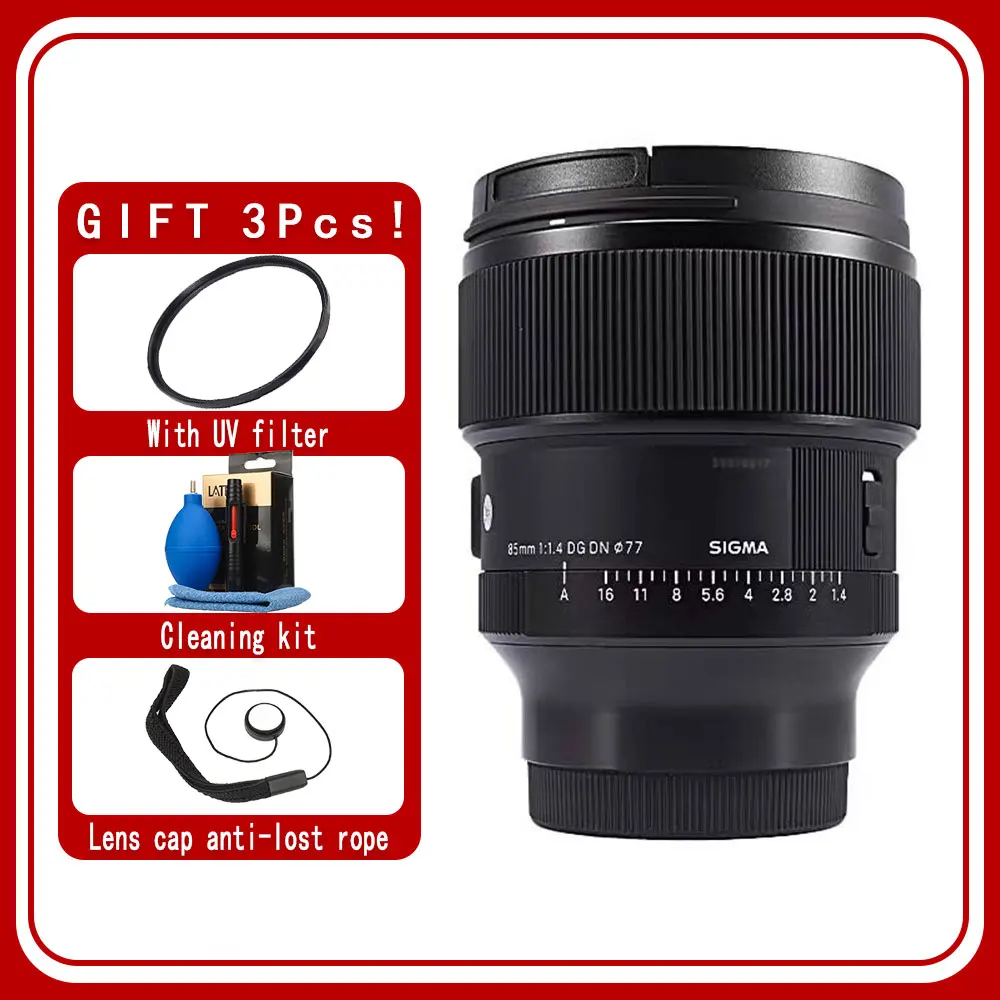 Sigma 85Mm F1.4 Dg Dn Art Lens Per Sony E Mount
