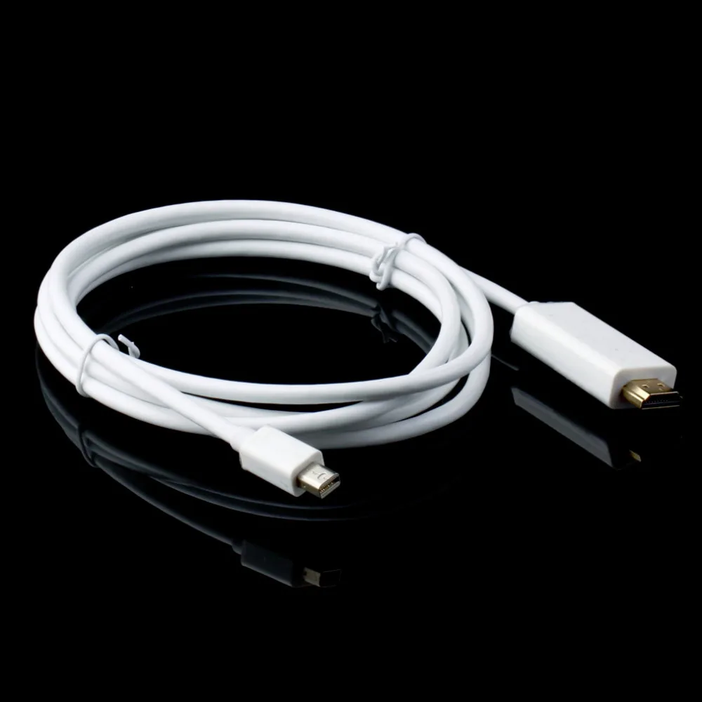 

1.8M 6FT Mini DisplayPort DP to HDMI 1080P Adapter Cable For Mac Pro MacBook