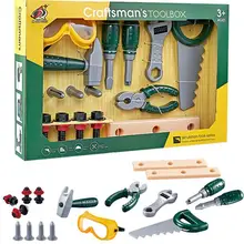 Детский инструмент для ремонта DIY мастерская бытовой ролевой Игровой инструмент молоток гаечный ключ пила плоскогубцы набор для детей ясельного возраста