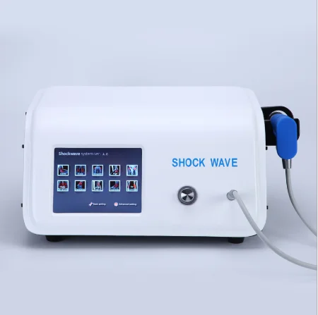 

Pneumatic Shock Wave Therapy Extracorporeal 8 Bar Shoulder Pain Relief ED Treatment Health Care Massage Machine The trolley is