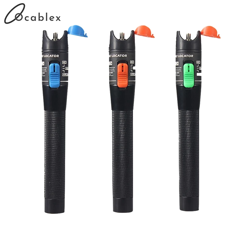 

30mw/20mw/10mw/1mw Visual Fault Locator 5KM/10KM/20KM/30KM Fiber Fiber Optic VFL Tester Detector Pen For SC/ST/FC Connector