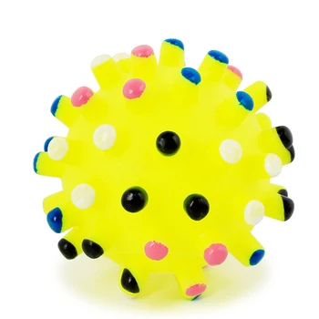 

New type pet toy chew sound ball dog tooth cleaning and grinding training ball