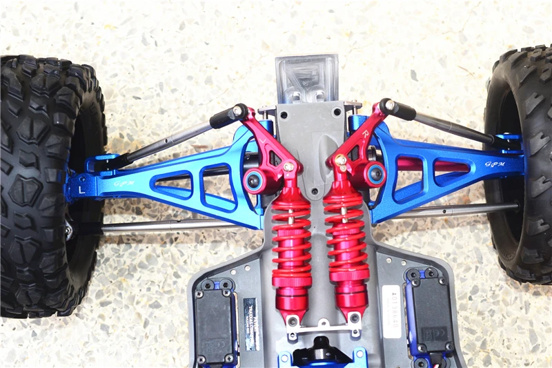 GPM TRAXXAS E REVO 2,0 86086-4 алюминиевый передний и задний рычаг набор ER24567