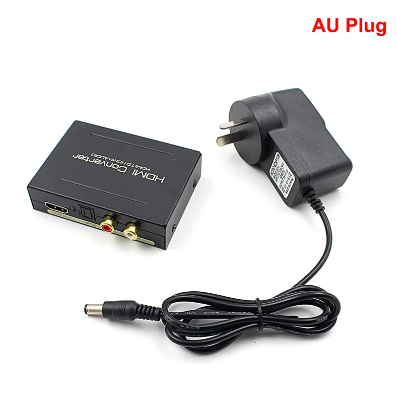 1080P HDMI к HDMI оптический+ SPDIF+ RCA L/R экстрактор конвертер аудио сплиттер