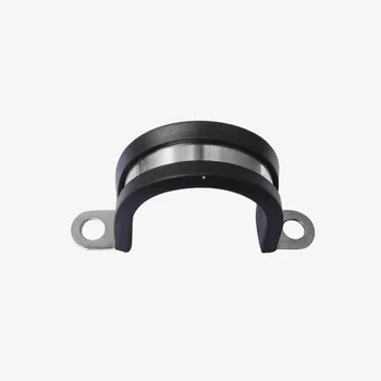 

Saddle pipe clamp metric 304 stainless steel quick release pvc pipe fitting saddle clamp with rubber14mm-110mm