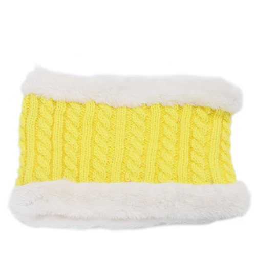 Cute Kids Winter Warm Wool Scarf Children Baby O Ring Scarves Scarf Collar DXAD - Цвет: Y
