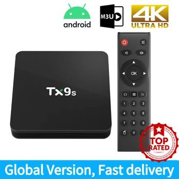 

Smart IPTVS Global Version Android Quad Core IPTV-M3u Xtream Wireless WIFI 2.4Hz BluetoothV5 2GB RAM M3u