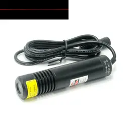 Dustproof 650nm 100mw Red Laser Line Module For Wood Cutting Locator 5V 22x100mm