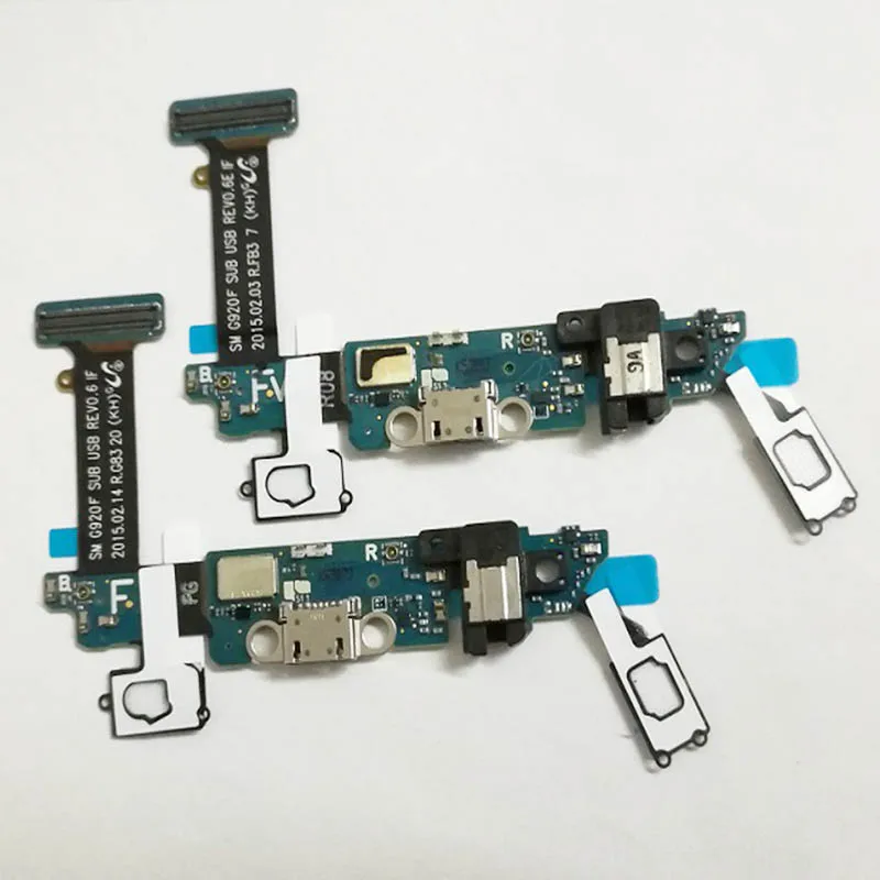 5 шт./лот зарядный гибкий кабель для SamSung Galaxy S6 Edge G925F G920F G9250 USB-порт док-разъем