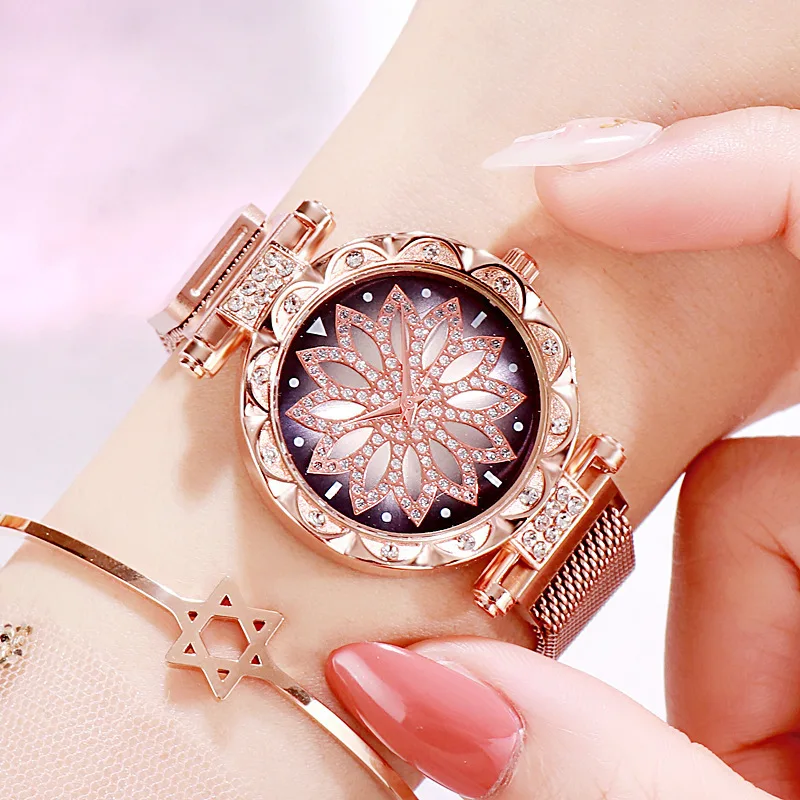 

2019 Women Watches Magnetic Female Clock Luxury Fashion Ladies Quartz Wrist Watch reloj mujer relogio feminino