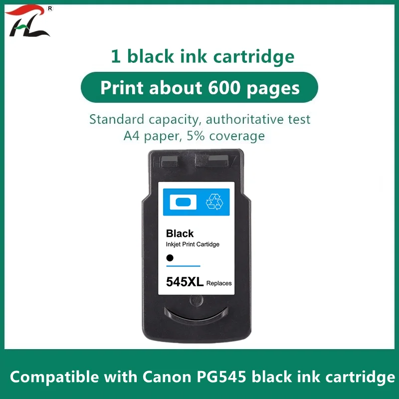 Yi Le Cai PG545 CL546 Ink Black Tri Color Cartridge for Canon PG 545 CL 546 Pixma IP2850 MX495 MG2450 MG2550 MG2950 NS28 Printer |